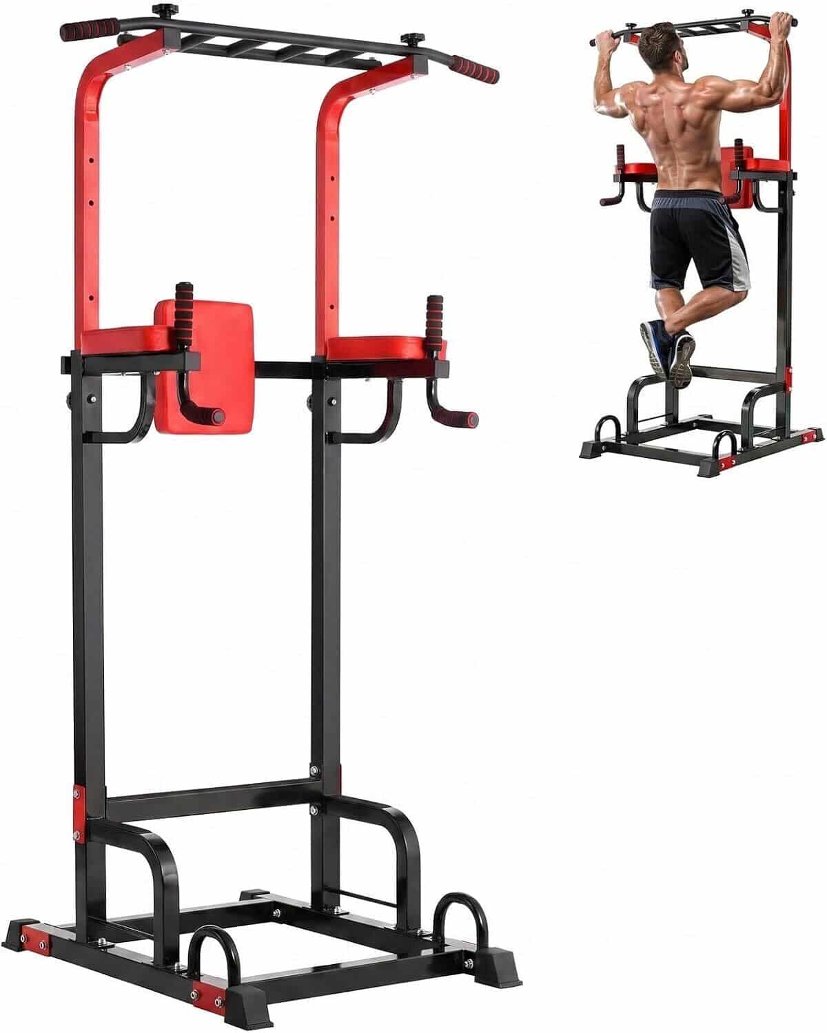 Test : power tower barre de traction ajustable, station multifonction 200 kg
